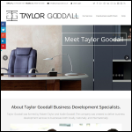 Screen shot of the Taylor Goodall Ltd website.