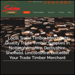 Screen shot of the Selston Timber Products website.