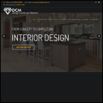 Screen shot of the Design Construct Maintain Ltd website.