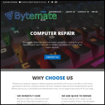 Screen shot of the Bytemate website.