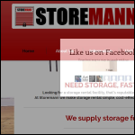 Screen shot of the Storemann Ltd website.
