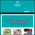 Screen shot of the CockneySpaniel website.