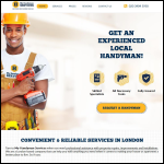 Screen shot of the My Handyman Services website.