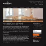 Screen shot of the Traditional Wood Floors Ltd website.