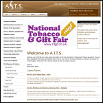 Screen shot of the Association of Independent Tobacco Specialists (AITS) website.