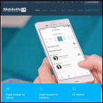 Screen shot of the Mobiloitte-UK website.