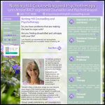 Screen shot of the Notting Hill Counselling Psychotherapy website.