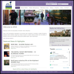 Screen shot of the Association of Scottish Visitor Attractions (ASVA) website.