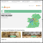 Screen shot of the Ecologs.ie website.
