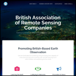 Screen shot of the British Association of Remote Sensing Companies (BARSC) website.