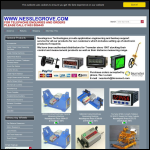 Screen shot of the Nesslegrove Technologies Ltd website.