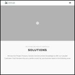 Screen shot of the Intelico Solutions Ltd website.