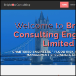 Screen shot of the Brighton Consulting H2o Ltd website.