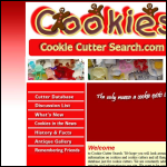 Screen shot of the Cookie Dough Retail Trading Ltd website.