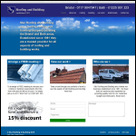 Screen shot of the L.S.J. Building & Roofing Ltd website.