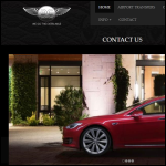 Screen shot of the Duchy Cars Ltd website.