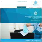 Screen shot of the Hd Cleaning Services Ltd website.