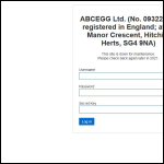 Screen shot of the Abcegg Ltd website.