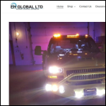 Screen shot of the E & H Global Ltd website.