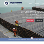 Screen shot of the Brightwater Energy Ltd website.