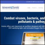 Screen shot of the Advanced Allergy Technologies Ltd website.