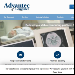 Screen shot of the Avontech Computer Systems Ltd website.