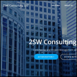 Screen shot of the 2sw Ltd website.