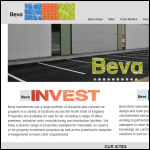 Screen shot of the Beva Build Ltd website.