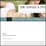 Screen shot of the Doctor Angela Ltd website.