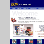 Screen shot of the Ecwb Ltd website.