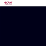 Screen shot of the Ecrm Solutions Ltd website.