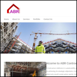 Screen shot of the Contractor Abr Ltd website.