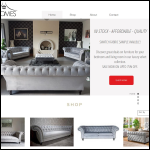 Screen shot of the Hoomes Furniture Ltd website.