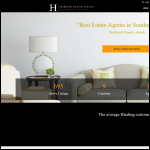 Screen shot of the Harding Property South Ltd website.