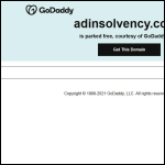 Screen shot of the Ad Insolvency Ltd website.
