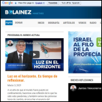 Screen shot of the Ministerio Evangelistico Para Las Naciones website.