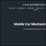 Screen shot of the Auto Mechanics (M/cr) Ltd website.