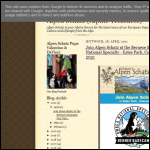 Screen shot of the Alpen Schatz Uk Ltd website.