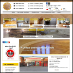 Screen shot of the Oak Flooring Supplies Ltd website.