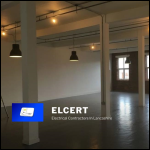 Screen shot of the Elcert Ltd website.