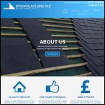 Screen shot of the Epsom Slate & Tile Ltd website.