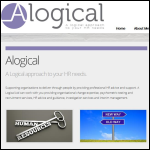 Screen shot of the Ailogica Ltd website.