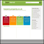 Screen shot of the Harper Property Ltd website.