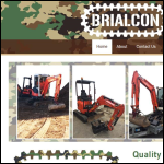 Screen shot of the Brialcon Ltd website.