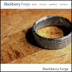 Screen shot of the Blackberry Forge Ltd website.