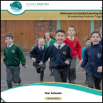 Screen shot of the Harbourside Learning Partnership website.