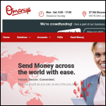 Screen shot of the Omenye Ltd website.