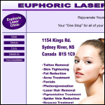 Screen shot of the Euphoric Development Ltd website.
