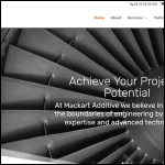 Screen shot of the Mackart Engineering Ltd website.