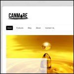Screen shot of the CANMORE ELECTRICAL LTD website.